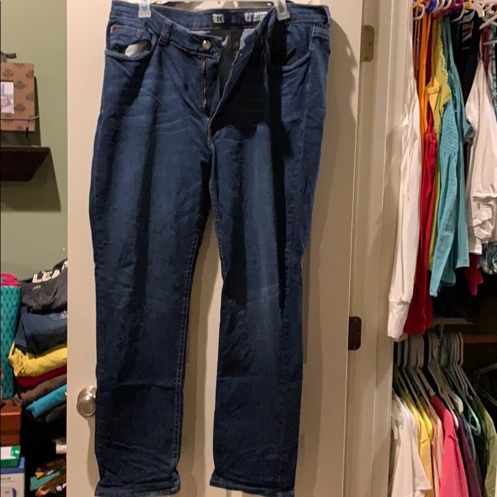 Project plus size 24 jeans
